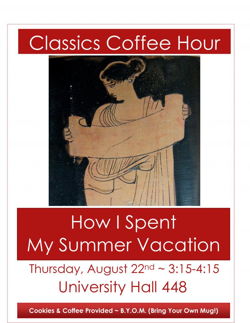 Image of Classics Coffee Hour Flyer