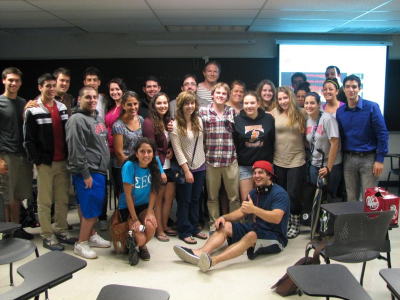 Modern Greek Club party - group photo