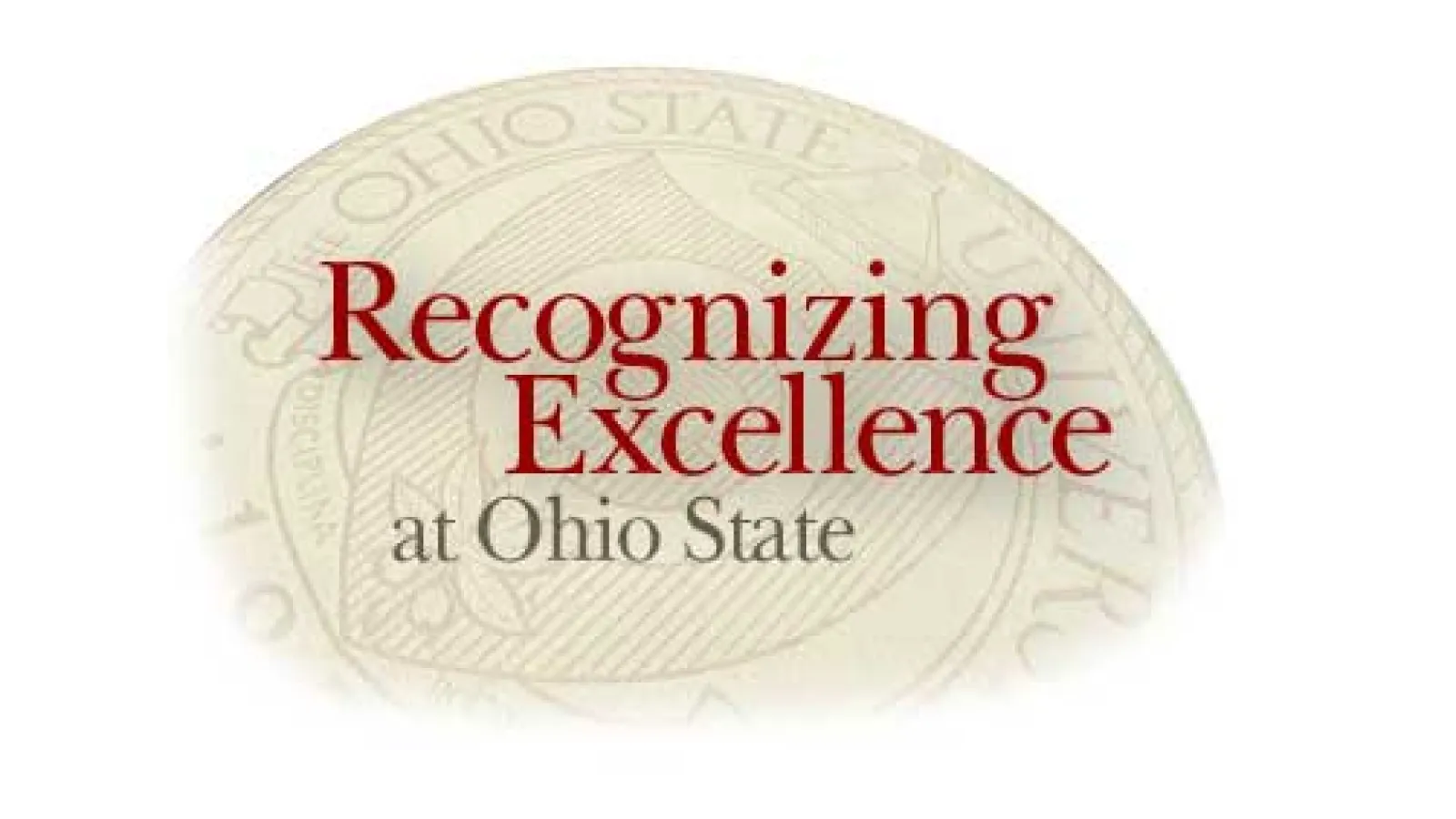 Recognizing Excellence at Ohio State