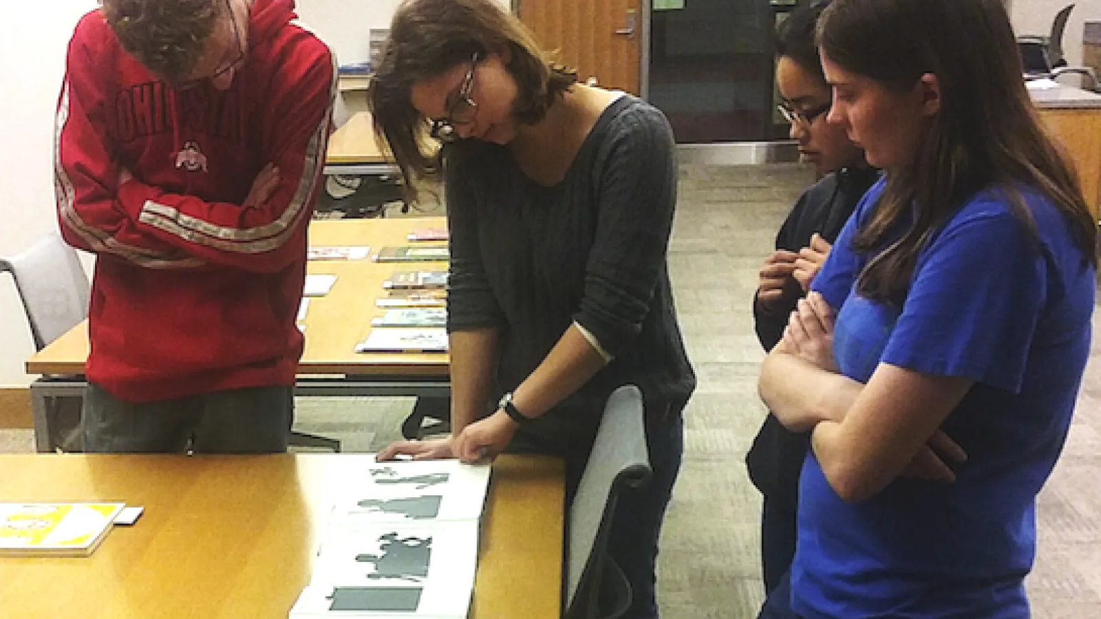 The Classics Club visits  the Billy Ireland Cartoon Library and Museum