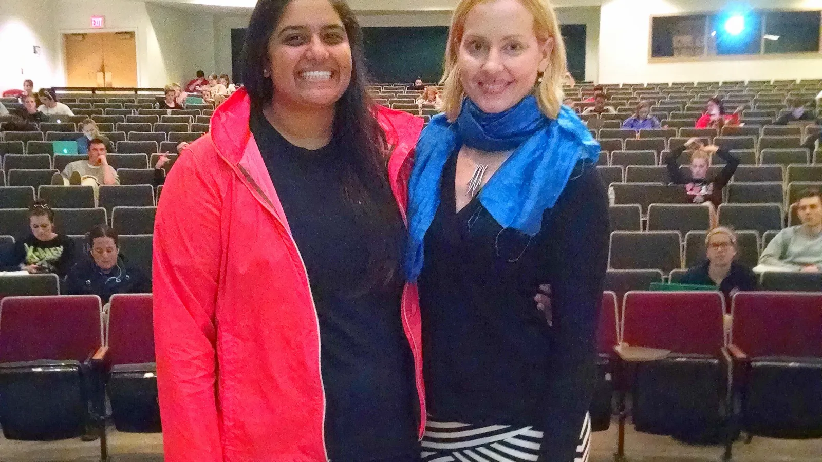 Image of Julia Nelson Hawkins and Aneet Matta