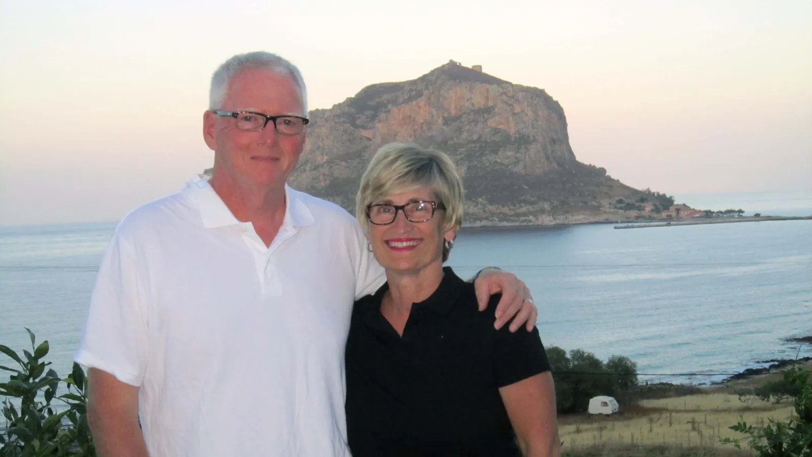 Mark and Monica at Monemvasia