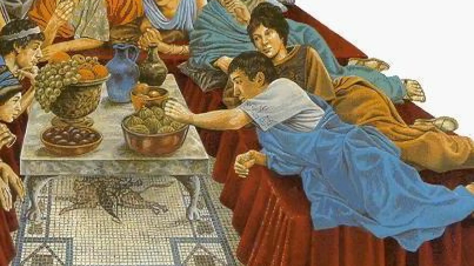 Roman People Eating