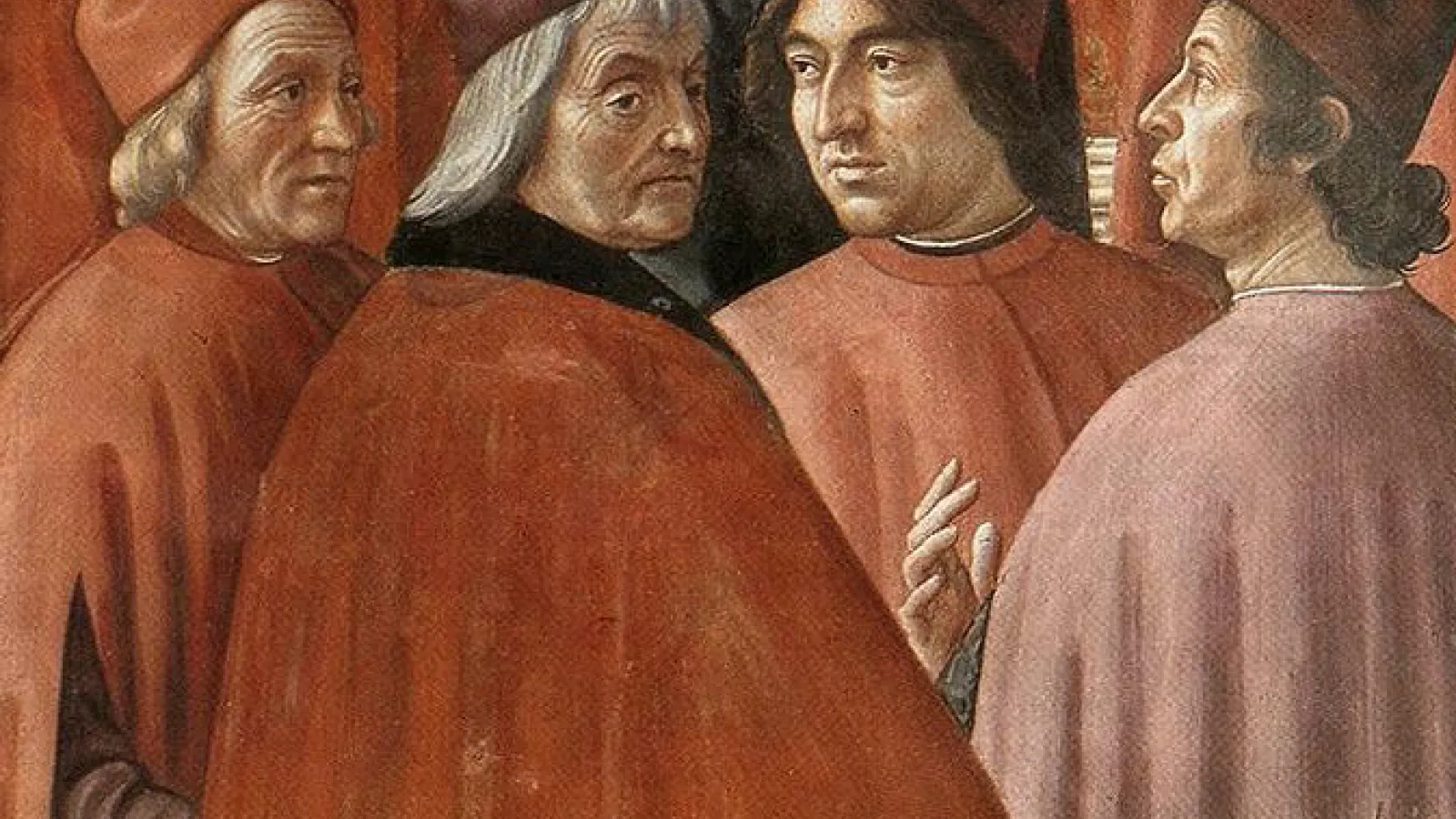 Illustration from a fresco in the Tornabuoni Chapel.