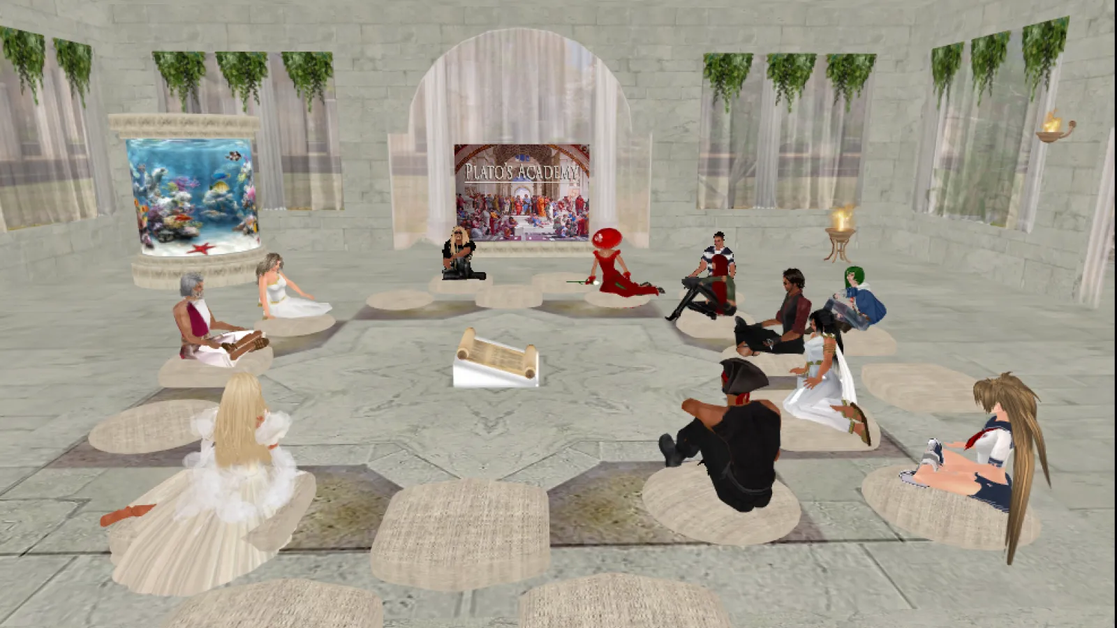Plato Academy Second Life