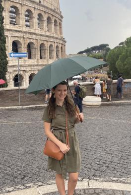 Picture of Caroline Borrillo in Europe