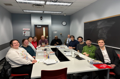 Classroom of students in Modern Greek 5010