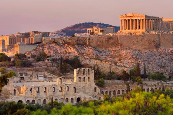 Picture of the Acropolis at Athens