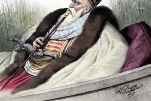 A portrait of Ali Pasha by Louis Dupre, a French artist who visited the governor in 1819. Ali Pasha's portrait.