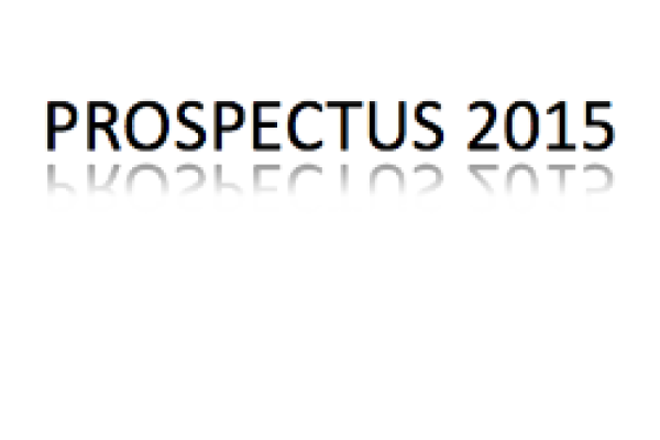 Prospectus Talks 2015 Prospectus Talks 2015