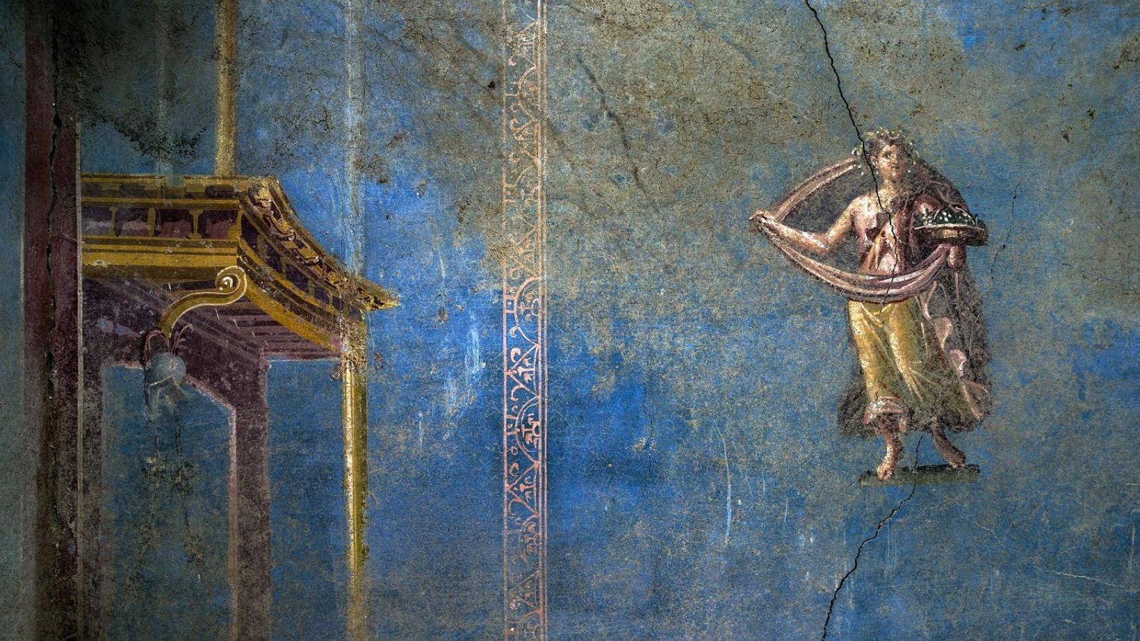 Pompeii Blue Room